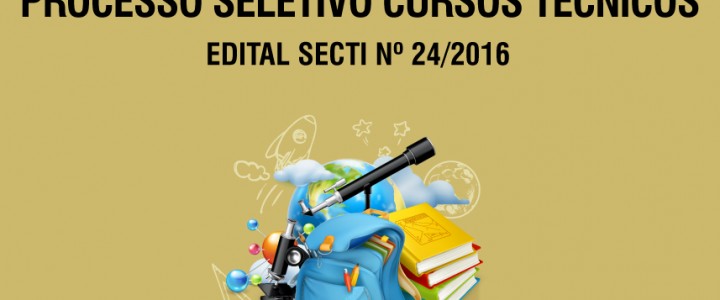 Processo de seleção e matrícula para ingresso de alunos no CEET 2016/2 Processo de seleção e matrícula para ingresso de alunos no CEET 2016/2